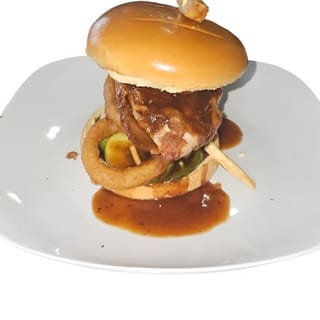 Spicy Honey BBQ Fried Chicken Sandwich