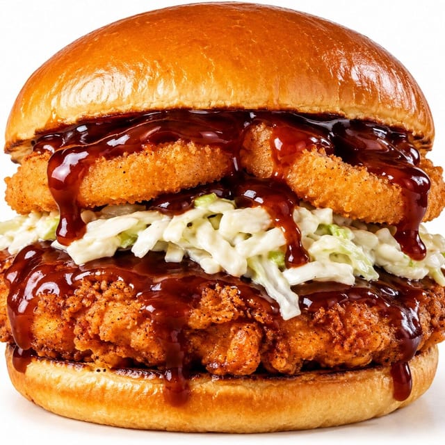 BBQ FRIED CHICKEN + Fries and 12oz Coke.
